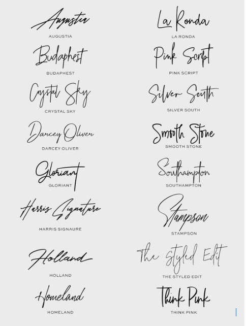 Contoh Tanda Tangan Sederhana dan Menarik