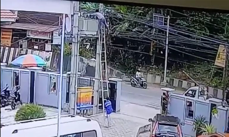 Warga Bantul Tewas Tersengat Listrik Saat Pasang Kabel Wifi