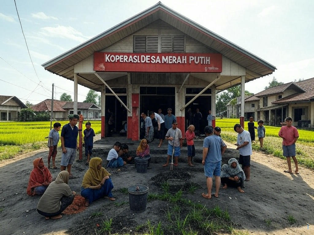 Lampung Tengah Akan Bangun 311 Koperasi Merah Putih