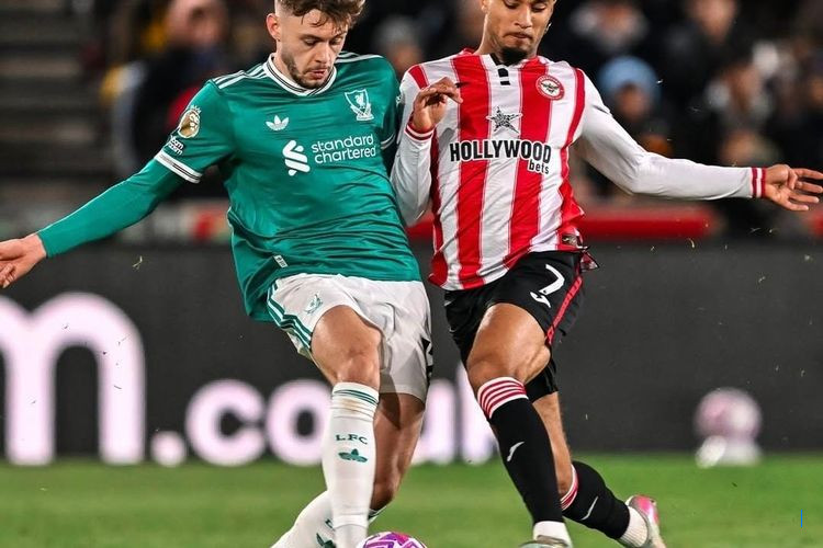 Lagi-lagi Kalah! Liverpool Kembali Dikalahkan Brentford di Bawah Arne Slot