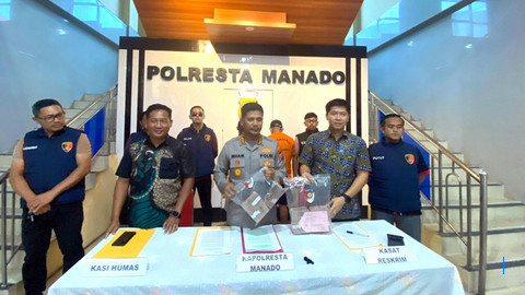 Polresta Manado Tahan Pelaksana Proyek Tanggul yang Jebol di Malalayang