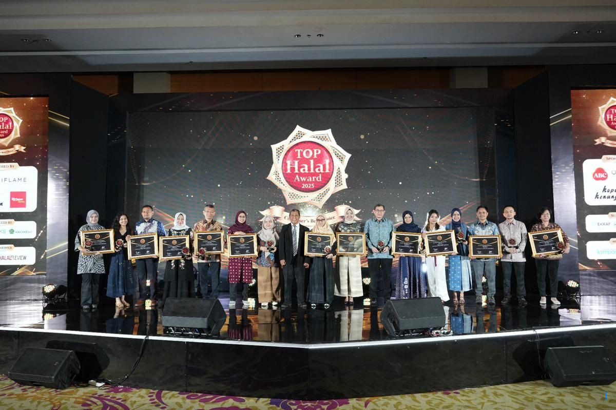 Masako, Sajiku dan SAORI Menangkan Penghargaan TOP Halal Award 2025