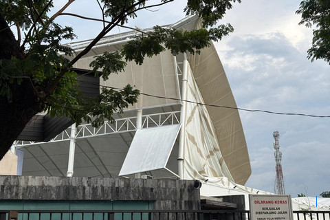 Kesaksian Pengunjung Saat Atap Lapangan Padel Roboh: Suara 'Keretak' Terdengar